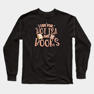 tea&books Long Sleeve T-Shirt